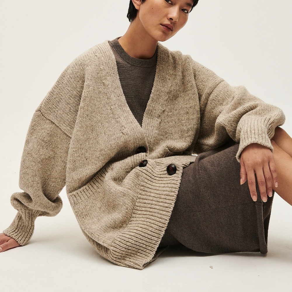 Babaa Cardigan No 17 mist - Picture 12 of 13